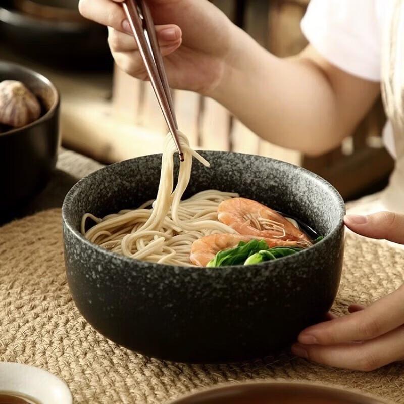 Japanese Style Ceramic Noodle Bowl