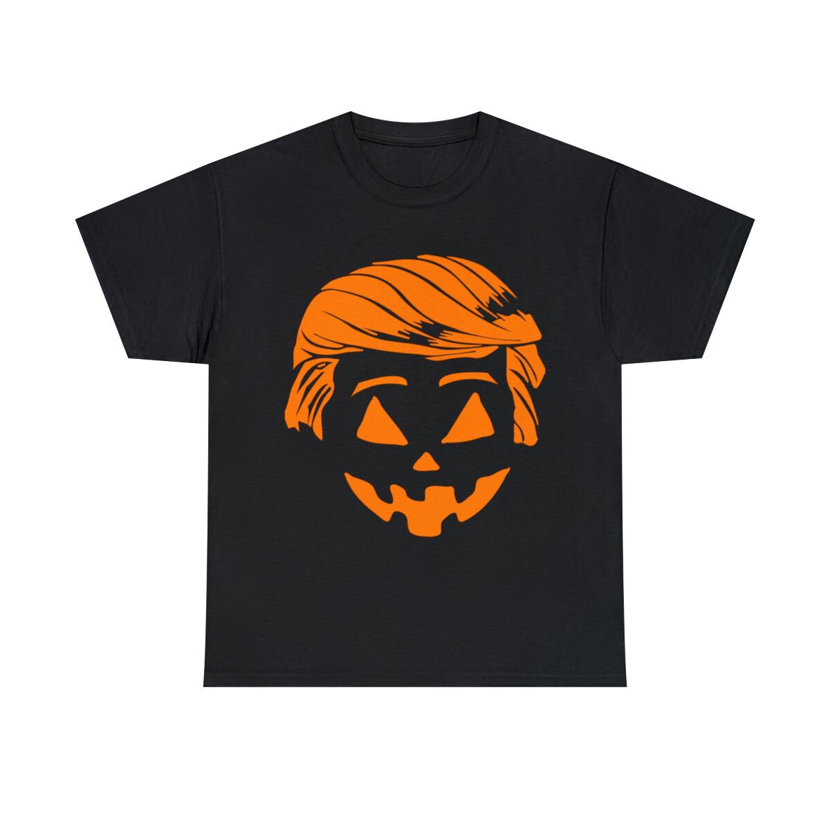 Trump Halloween Trumpkin Costume Graphic Tee Shirt, S-5XL M