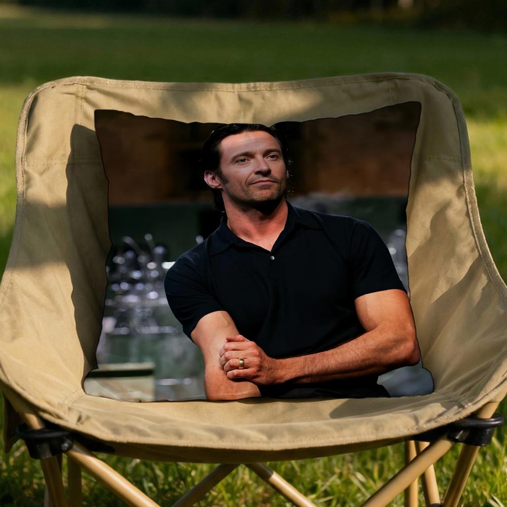 Custom HHugh Jackman Cushion Cover Soft Reversible Durable Pillow Cover MultiScene Use for Home Car Daily Comfort