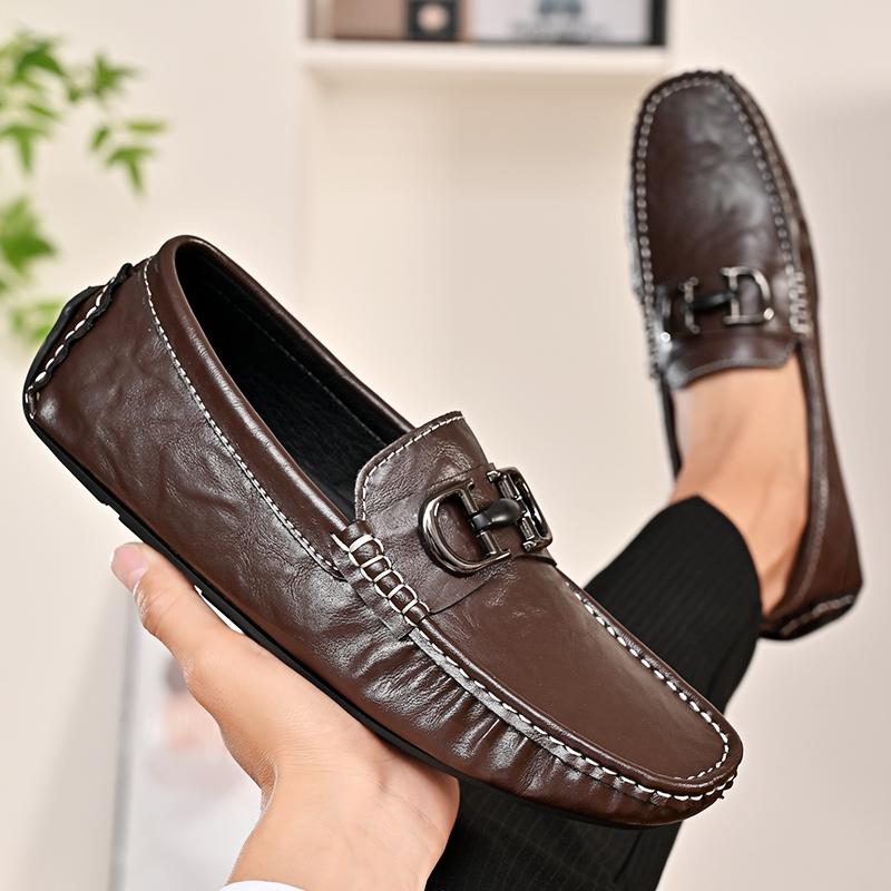 Fashion Classic Flats Luxury Brand Men Wedding Shoes Male Comfortable Loafers Men Slip-on Casual Shoes New Men Driving Shoes Moccasins