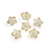 1pc 20.5x22.5mm Cute Star Crackle Beads Loose Spacer Resin Beads For Jewelry Making Charm Beads DIY Bracelets Necklaces