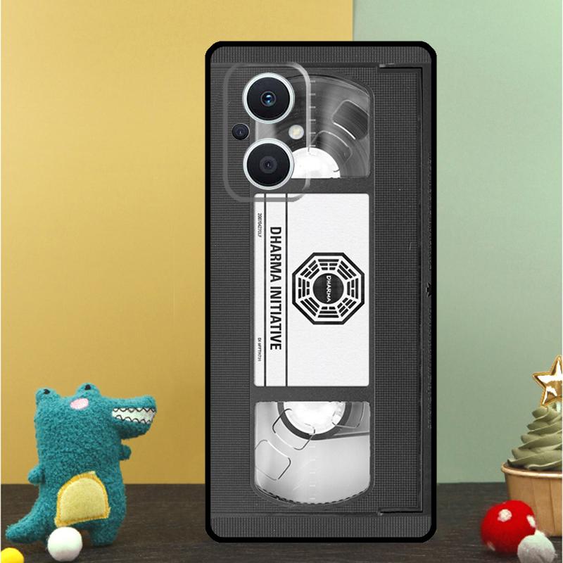 Retro VHS Tape Case For OPPO Reno 15 15F 14 13 12 11 10 Pro 14F 13F 12F 11F 8T OPPO Find X9 X8 X6 Pro Cover