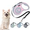 Automatic Retractable Pet Leash with One-Hand Brake for Small and Medium Dogs and Cats