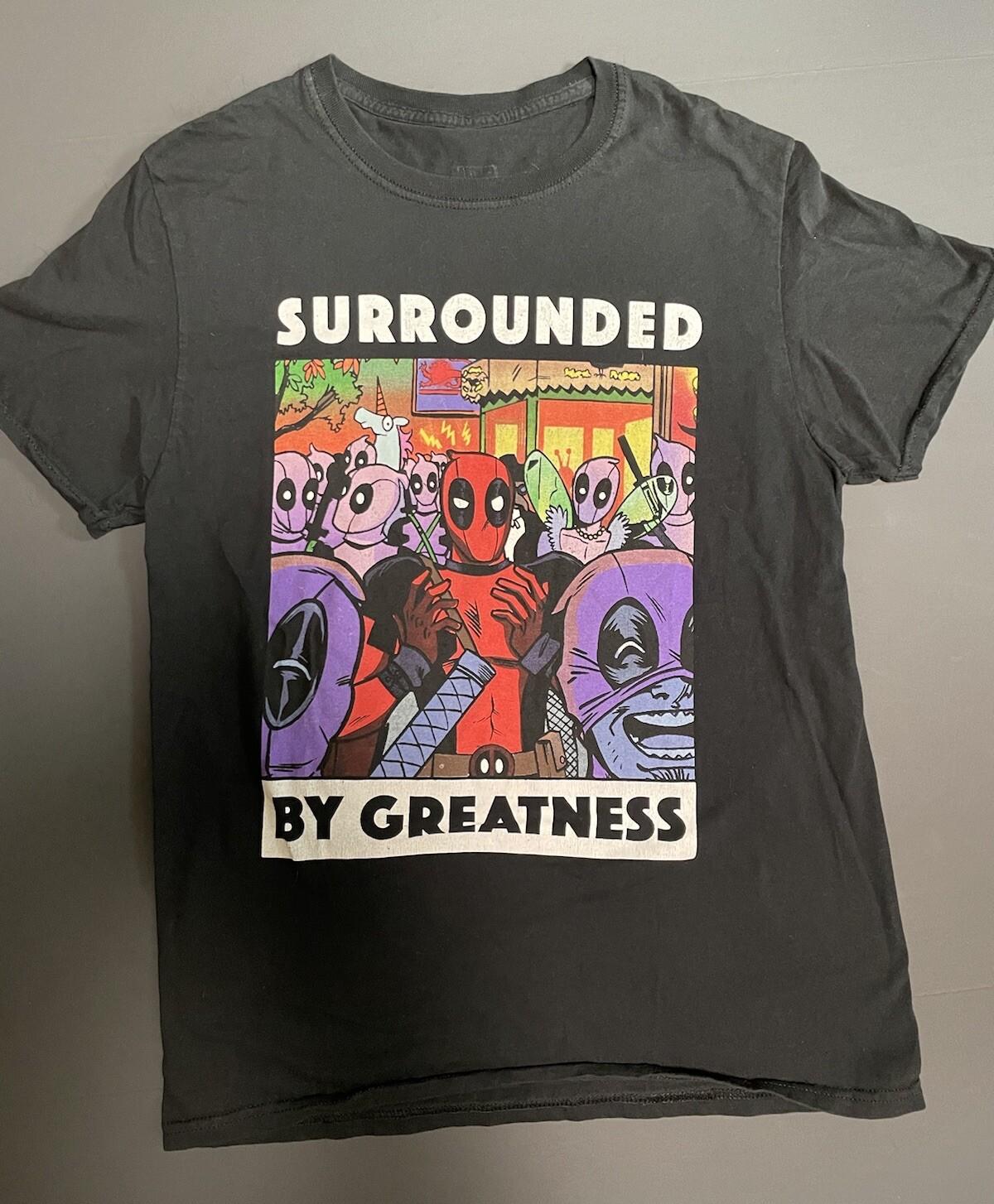 Deadpool Marvel Graphic T-Shirt Adult Medium S