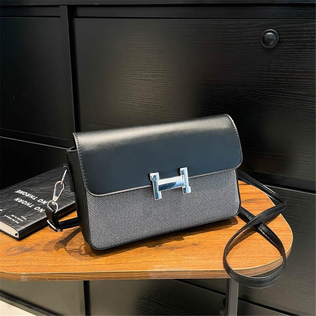 Retro Tekstur Liten Veske Dame Casual Håndveske Liten Firkantet Veske Moteabel Moteabel Pendler Crossbody-veske