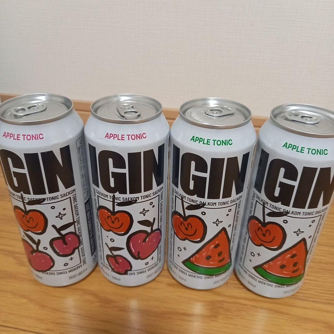 

[USED] BTS Jin IGIN APPLE TONIC 2 x 2 Total 4