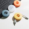 1Pc Rotatable Storage Box Data Cable Finishing Storage Box Multifunctional Desktop Wire Winder Storage Organizer For Home Dorm
