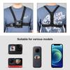 PULUZ Sportkamera-Stirnband für DJI Action/GoPro Hero 11/10/9