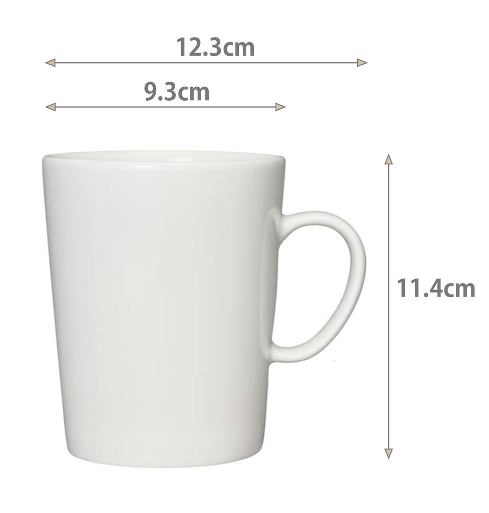 Mainio Mug 0.5L White