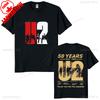 U2 Band 50th Anniversary 19762026 Tribute Signatures Graphic T Shirt Unisex Cotton Vintage Rock Casual Street Style Tee