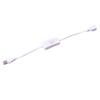 28 cm USB-kabel med på/av-bryter, kabelforlengelse, vippebryter for USB-lampe, USB-vifte
