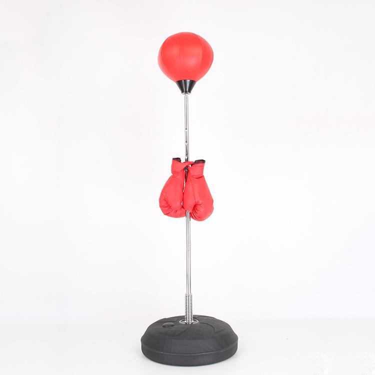 Kids' Inflatable Punching Bag - Speed Ball for Fitness, Wushu, and Sanda Practice