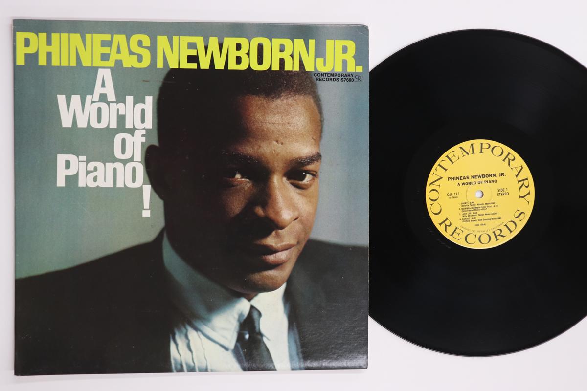 

LP Record PHINEAS NEWBORN JR - A World Of Piano! OJC175 ORIGINAL JAZZ C 1984 US Jazz Used