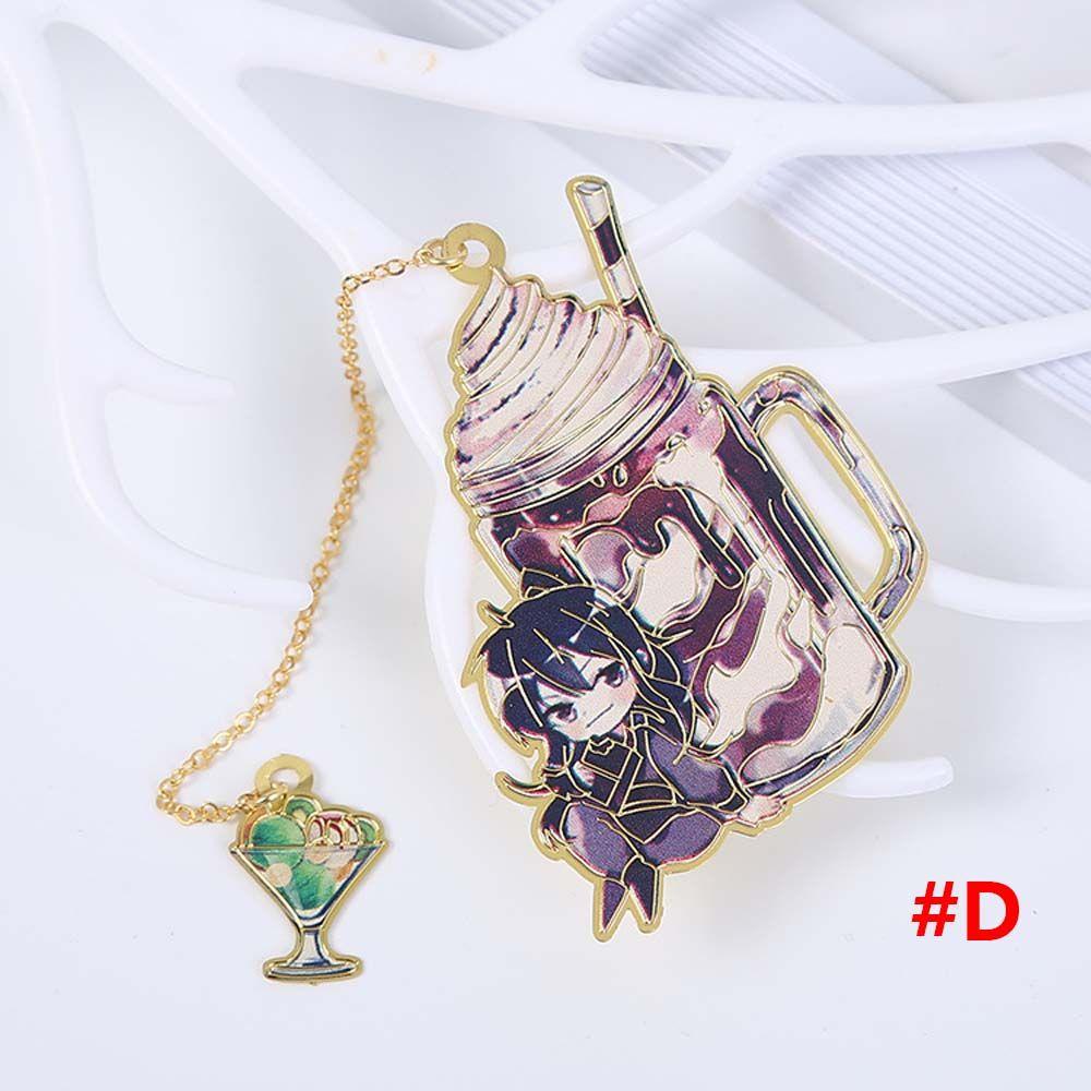 of Demonic Metal Pendant Pagination Mark Mo Dao Zu Shi Bookmark Book Markers Hollow Bookmark