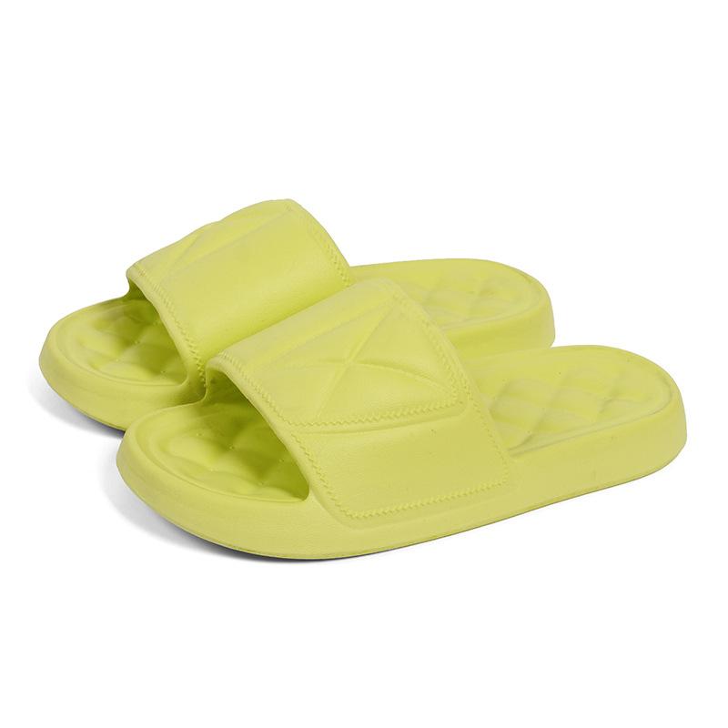 Slippers women wear outside summer home thick-soled hotel indoor bathroom non-slip bath sandals men