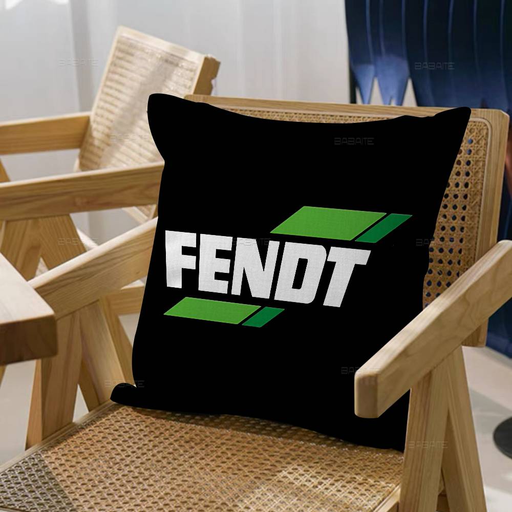 Farming Tractor Fendt Pillow Cover Sofa Cushion Cover Home Room Decoration Children Gift