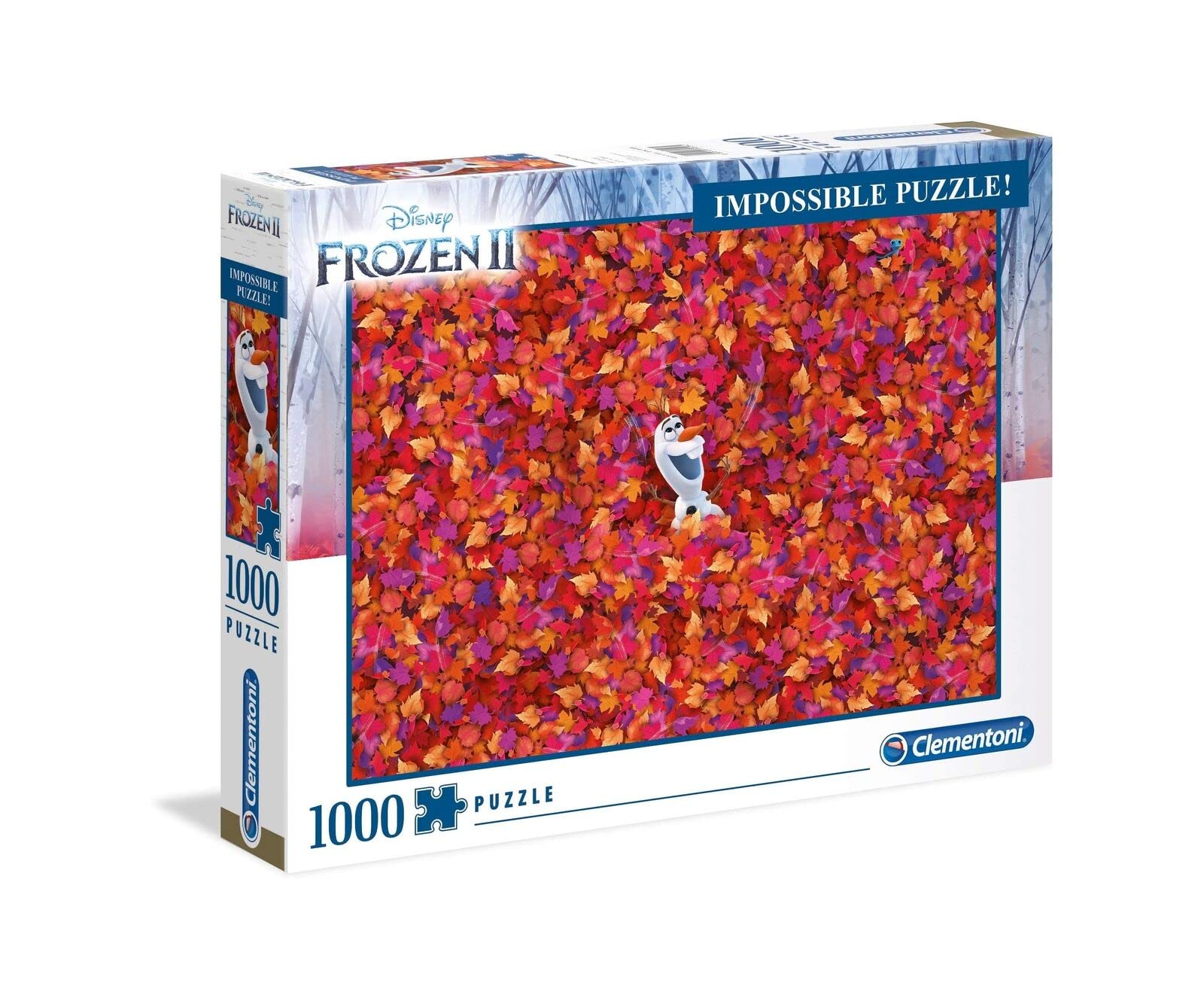 

Clementoni IMPOSSIBBLE PUZZLE Disney Frozen Олаф Пазл 1000 69см x 5262 Пазл, Детали, 50см, [Б/У]