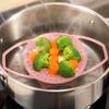 Silicone Steamer Rack for Steaming Buns, Vegetables and Dumplings - Heat Steamer Insert for Pots