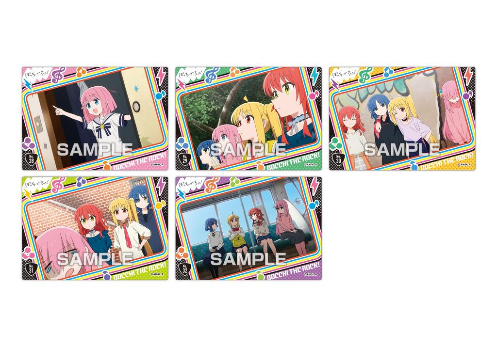 Anime Bocchi the Rock Clear Card Collection with Gum Limited Edition Box with Purchase Bonus