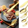 4/24-teiliges Elegantes und langlebiges Vintage-Besteckset mit Kronenmotiv - Edelstahlbesteck für Restaurants, Zuhause, Partys und Hochzeiten