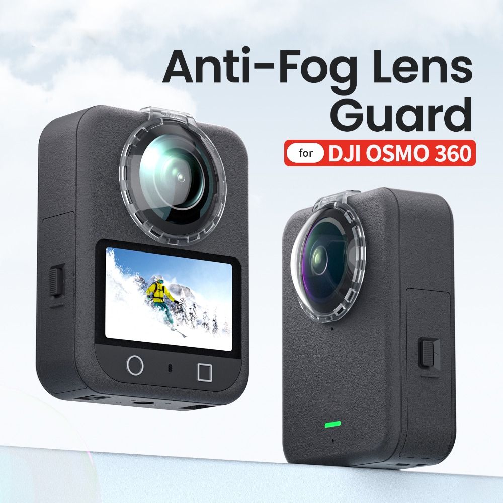 Anti-Scratch Lens Guard Plastic Protective Lens Cap for DJI Osmo 360 Panoramic Camera Accessories