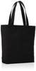 F-Style Heavyweight Canvas Tote Bag, Black