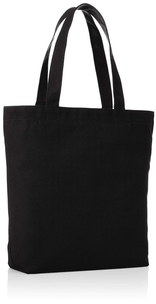 F-Style Heavyweight Canvas Tote Bag, Black