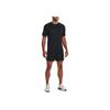Under Armour Solid Color Elastic Waist 6-Inch Training Shorts Men Bottoms Black 1377027-001