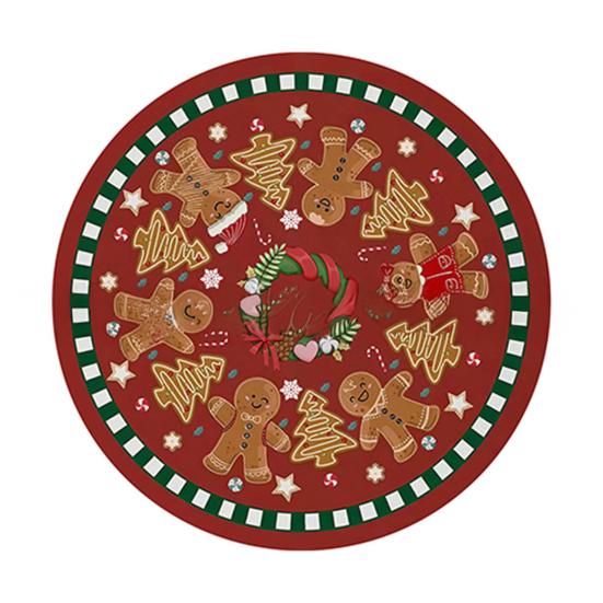36 Inch Christmas Tree Skirt Cute Snowman/Gnome Rustic Xmas Tree Skirt