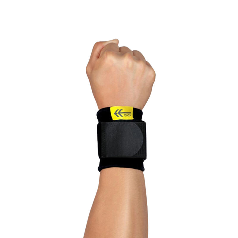 

FINTRA Защита для запястья 301E Фитнес Упражнения Тонкий браслет на запястье 1 упаковка S~M(~17cm)