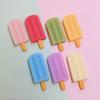 100Pcs 3D Ice Lolly Flatback Resin Charms Colorful No Hole Beads for DIY Scrapbooking Phone Case Hair Clips Craft Jewelry Making