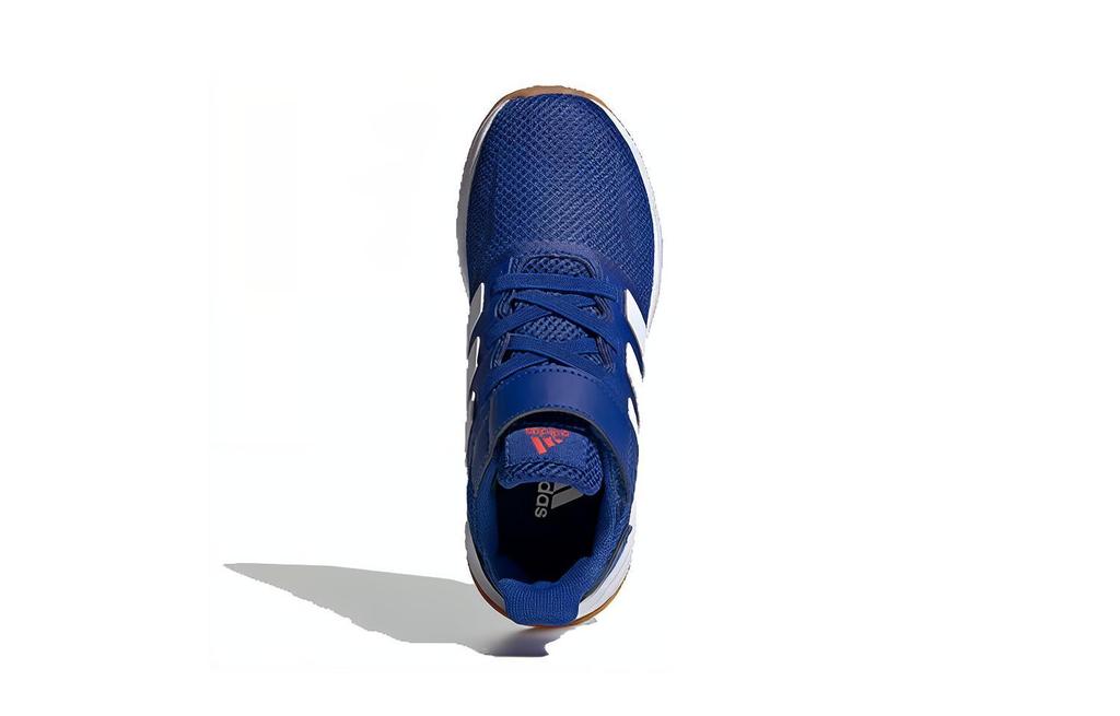 adidas Neo Runfalcon 1.0 Slip Resistant Abrasion Resistant Low Top Running Shoes Blue White Children Aged 3 7 Years Old FW5139