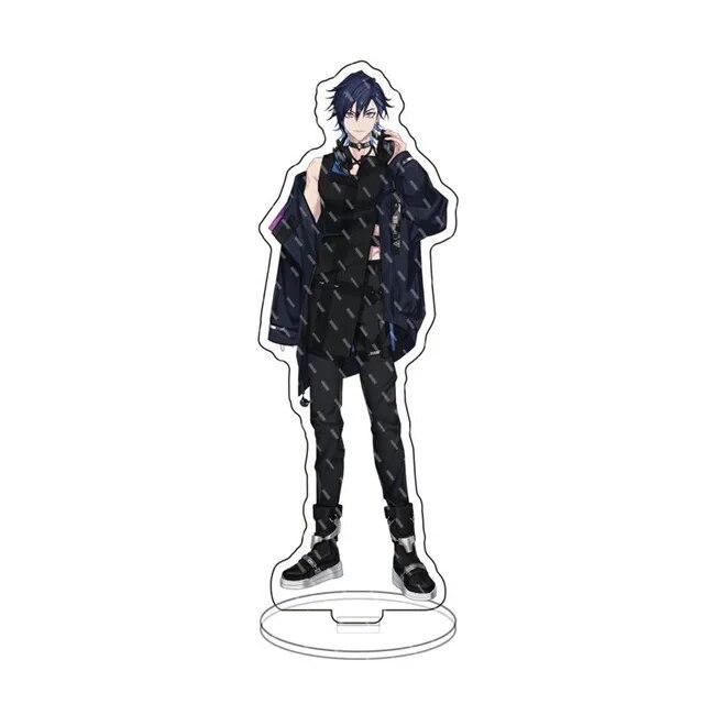 Anime Luxiem VTuber Akrylový Stojan Shu Mysta Luca Ike Vox Postava Modelka Talíř Dekor Dekor Fanoušci Dárky Cosplay Hot Key Chains