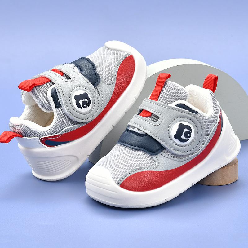 Boys' learning-to-walk shoes, spring-autumn season, 0–1/2 years old infant shoes, soft sole children's shoes, infant girls' baby shoes