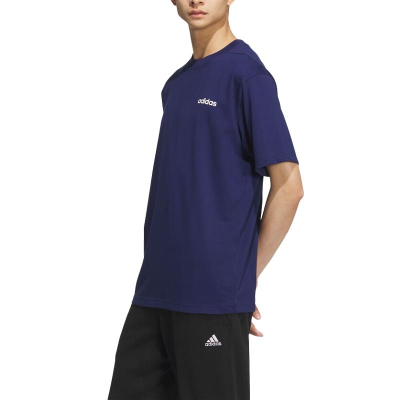 adidas T Shirt Unisex Dark Blue JL9652