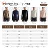 MORGEN SKY Long Sleeve Yoga High Full Zip Hoodie with Perfect for and WT059 Women's Shirt, Neck, Thumbholes, Fitness, Training, Spring/Autumn. (JP,