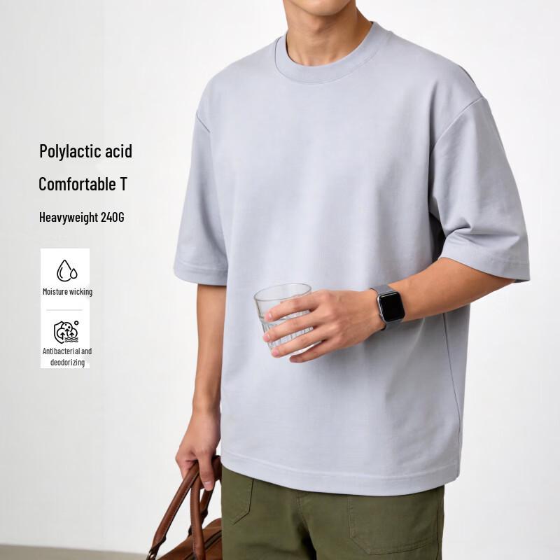 JD FASHION Heavyweight Anti-Bacterial Unisex T-Shirt 3XL