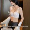 2025 New Sexy Lace Wire-Free Bra Set for Small Chest: Anti-Sagging, Side Support