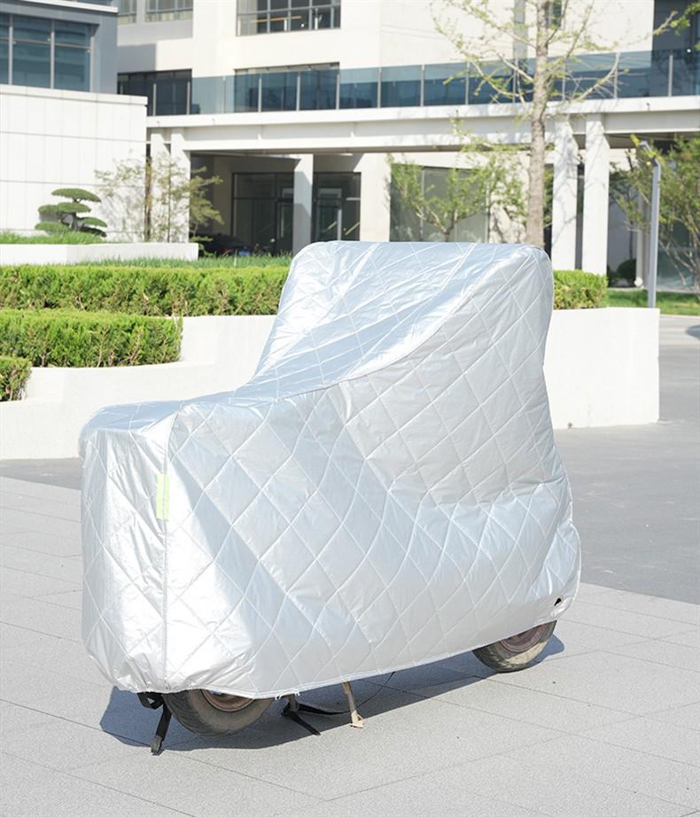 No. 9 E-Series Electric Scooter Winter Cover: Thick, Warm, Weather-Protected for Snow, Rain & Sun