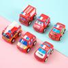 5Pcs Children'S Birthday Party Favors Baby Shower Gift Kids Cartoon Mini Pull Back Fire Truck Police Car Toys Diy Decoration