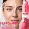 Fondotinta 30ml che Cambia Colore con Tonalità Auto-Regolante Copre Imperfezioni e Linee Sottili per un Trucco dall'Aspetto Naturale Impeccabile