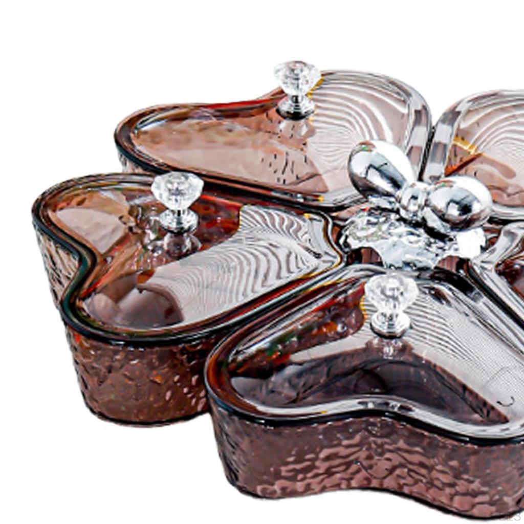 360° Rotating Tray for Dried Fruits and Candy Storage