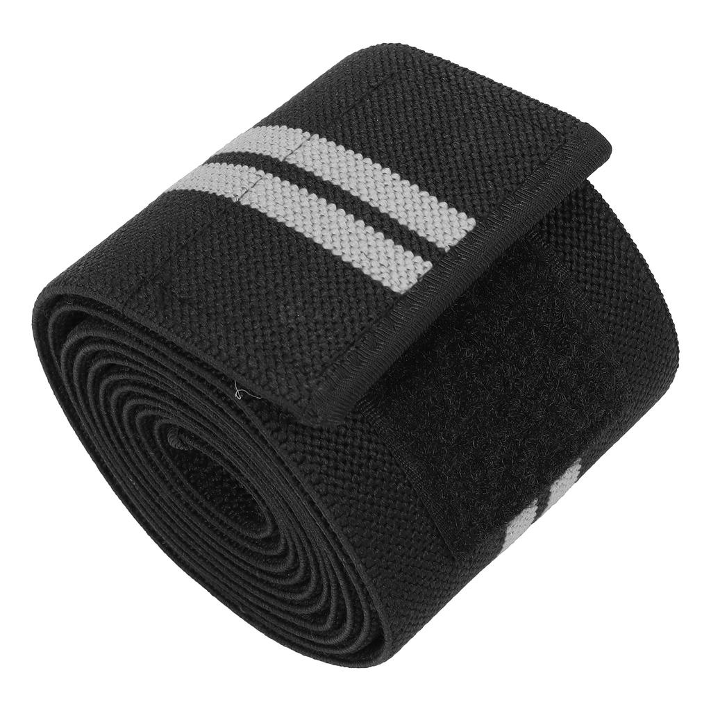 Ginocchiere Sportive Compressione Maniche Elastiche per Ginocchio Cinghie di Supporto per il Sollevamento Pesi