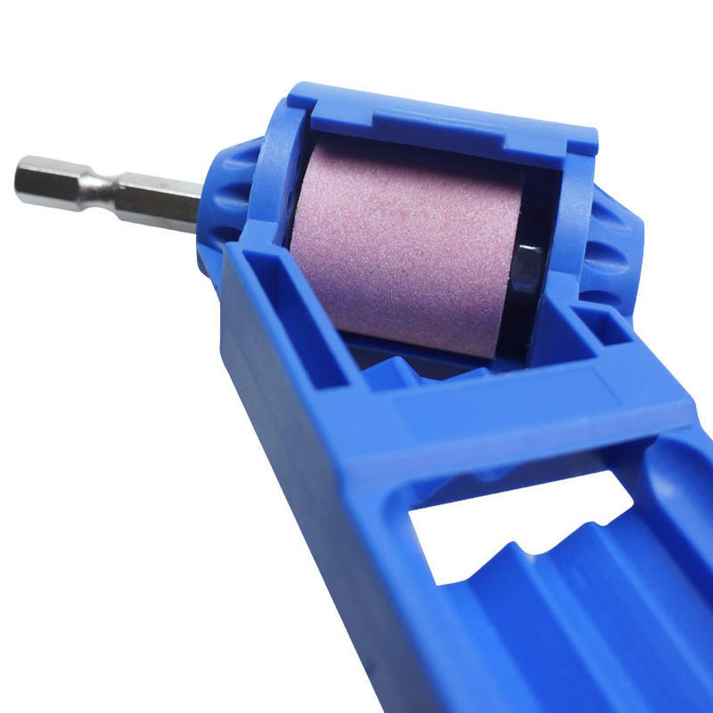 Portable Drill Bit Sharpener Kit Includes Grinder Wrench and Grinding Stone for DIY Enthusiasts and Craftsmen