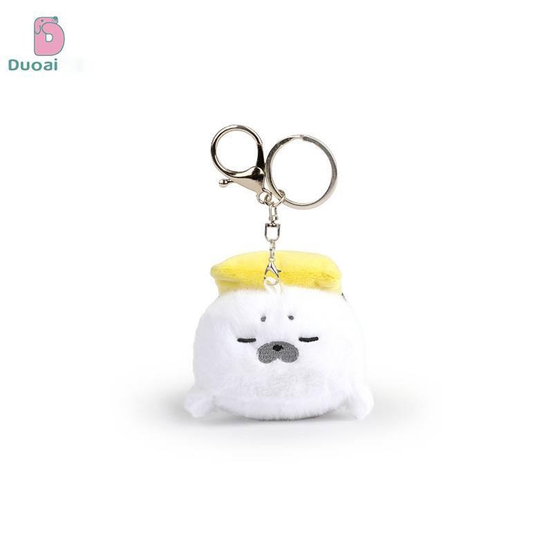 

Soft Sushi Otter Plush Toy Keychain For Bag Decor Gift For Animal Enthusiasts