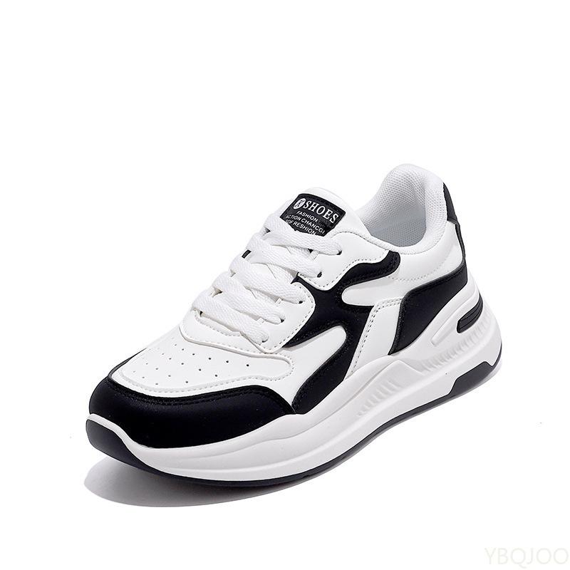 Fashion Women's Fashionable Versatile Spring Autumn Flat Thick Shoes Spring New Casual Comfortable Sports Shoes Breathable Sneakers