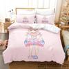 3D Druck Pipkin Pippa Anime Bettwäscheset Jungen Mädchen Twin Queen King Size Bettbezug Kissenbezug Bett Jungen Erwachsene Heimtextilien