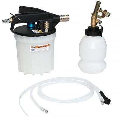 Kit de purga de frenos por vacío de 2 l, bomba de vacío de descompresión neumática a prueba de explosiones, herramienta de reabastecimiento de líquido de frenos