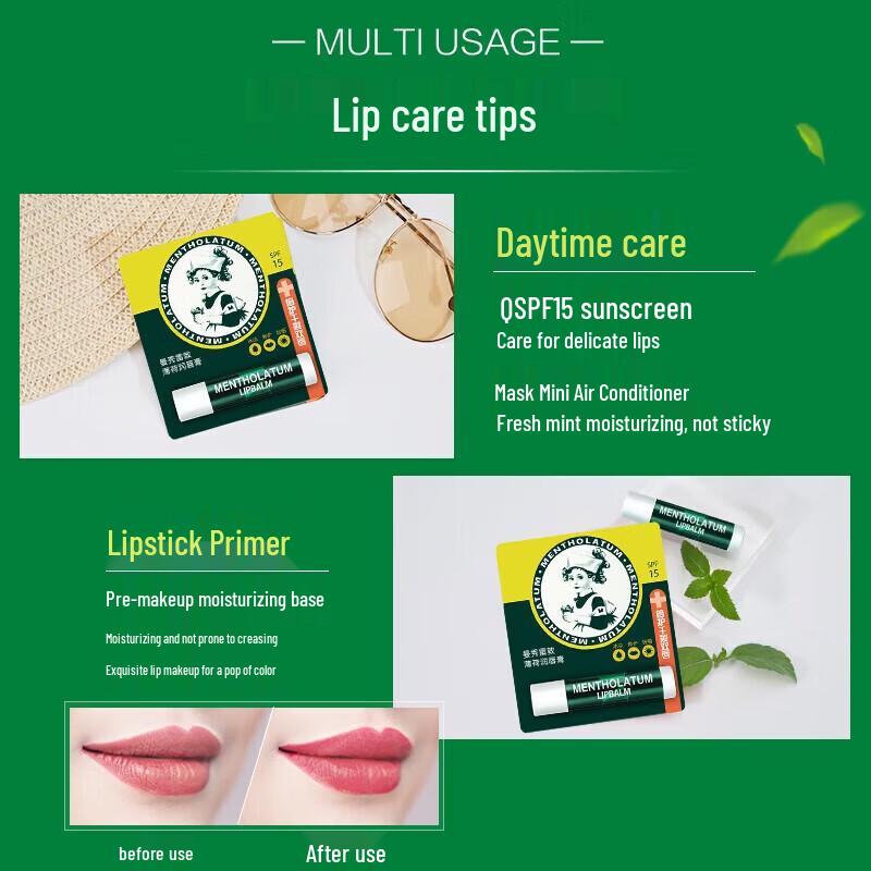 Mentholatum Classic Menthol Lip Balm 3.5g