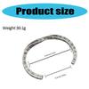 Men's Stainless Steel Rune Bracelet Simple Scandinavian Rune Cuff Bracelet Men's Personality Nordic Jewelry Gift